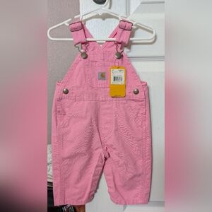 Carhartt Pink Baby Overalls